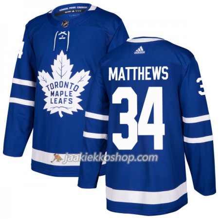 Miehille NHL Toronto Maple Leafs Pelipaita Auston Matthews 34 Adidas 2017-2018 Sininen Authentic Miehille NHL Toronto Maple Leafs Pelipaita Auston Matthews 34 Adidas 2017-2018 Sininen Authentic